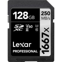 Lexar SDXC Professional 128GB UHS-II V60 1667x - thumbnail
