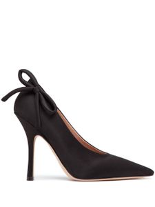 Valentino Garavani escarpins Nite-Out 110 mm en satin - Noir