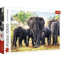 Trefl Puzzel Africaanse Olifanten 1000 Stukjes - thumbnail