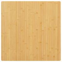 Tafelblad 70x70x4 cm bamboe - thumbnail