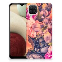 Samsung Galaxy A12 TPU Case Bosje Bloemen - thumbnail