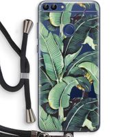 Bananenbladeren: Huawei P Smart (2018) Transparant Hoesje met koord