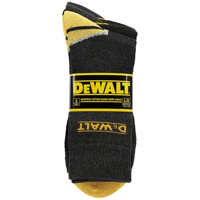 DeWalt Sokken | 3 Paar | Zwart | 43/46 - SOKW00430