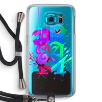 Dream: Samsung Galaxy S6 Transparant Hoesje met koord Dream: Samsung Galaxy S6 Transparant Hoesje met koord