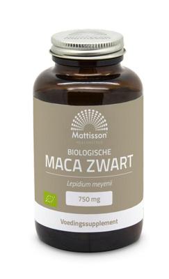 Mattisson Zwarte maca 750mg bio