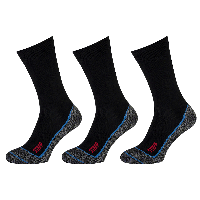 STAPP Wandelsokken Techno Boston Cool 3-pack Zwart-39/42 STAPP Wandelsokken Techno Boston Cool 3-pack Zwart-39/42