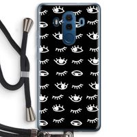 Eye pattern #3: Huawei Mate 10 Pro Transparant Hoesje met koord