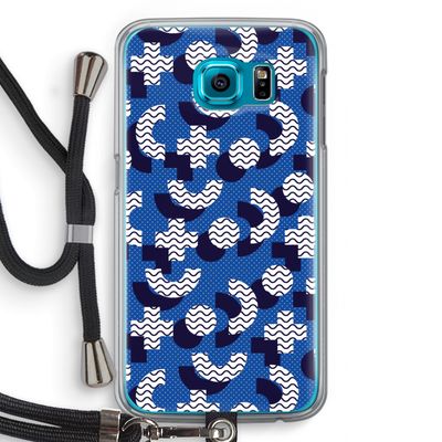 8-bit N°5: Samsung Galaxy S6 Transparant Hoesje met koord