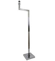 Vloerlamp Cobbs Antiek Zilver