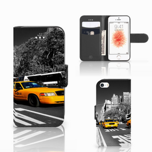 Apple iPhone 5 | 5s | SE Flip Cover New York Taxi