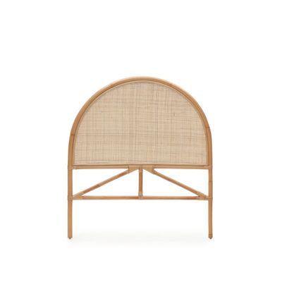 Kave Home Hoofdbord 'Quiterie' Rotan, 98 x 110cm