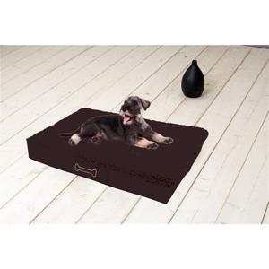 Sun Garden buddy orthopedisch hondenkussen 100x65x10cm donkerbruin