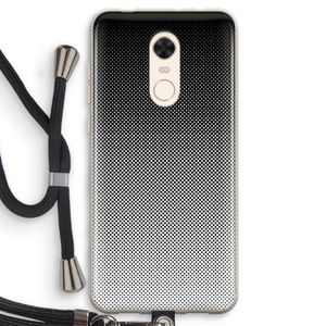 Musketon Halftone: Xiaomi Redmi 5 Transparant Hoesje met koord