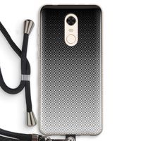 Musketon Halftone: Xiaomi Redmi 5 Transparant Hoesje met koord