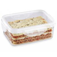 Plasticforte Vershoudbakje - voor vriezer en magnetron - 2 Liter - kunststof - voedsel