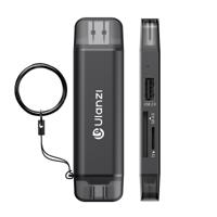 Ulanzi CR3 3-in-1 Card Reader 4.0 met USB en USB-C