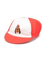 Mini Rodini casquette à imprimé Bloodhound - Rouge - thumbnail