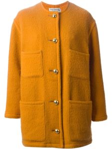 Guy Laroche Pre-Owned manteau droit - Jaune