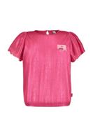 B.Nosy zomer top meisjes - K3 - sugar plum roze AOP - metallic, plissee - Brynn B.Nosy zomer top meisjes - K3 - sugar plum roze AOP - metallic, plissee - Brynn