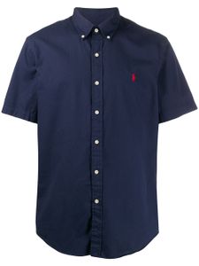 Polo Ralph Lauren chemise manches courtes à logo brodé - Bleu
