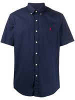 Polo Ralph Lauren chemise manches courtes à logo brodé - Bleu