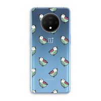 Vogeltjes: OnePlus 7T Transparant Hoesje