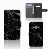 Samsung Galaxy Xcover 3 | Xcover 3 VE | Bookcase | Marmer Zwart - Origineel Cadeau Vader Samsung Galaxy Xcover 3 | Xcover 3 VE | Bookcase | Marmer Zwart - Origineel Cadeau Vader