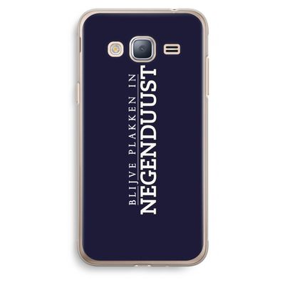 Blijve plakken in Negenduust: Samsung Galaxy J3 (2016) Transparant Hoesje