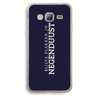 Blijve plakken in Negenduust: Samsung Galaxy J3 (2016) Transparant Hoesje Blijve plakken in Negenduust: Samsung Galaxy J3 (2016) Transparant Hoesje