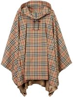 Burberry poncho à motif Vintage Check - Tons neutres - thumbnail