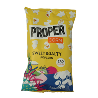 Proper Corn Popcorn sweet & salty 30 Gram