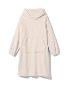 HEMA Dames Snuggle Hoodie Teddy Crème