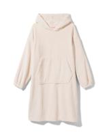 HEMA Dames Snuggle Hoodie Teddy Crème