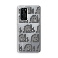 Cats: Huawei P40 Transparant Hoesje