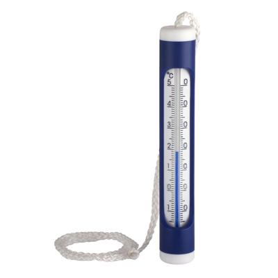 Zwembad / vijverthermometer - blauw - kunststof - analoog