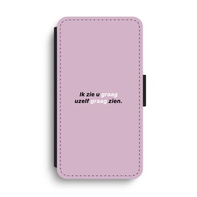uzelf graag zien: iPhone XS Max Flip Hoesje