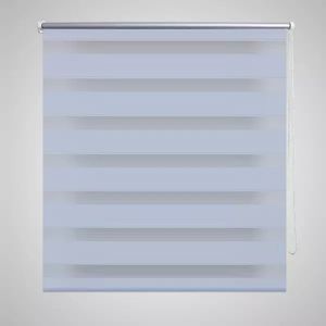 VidaXL Duo rolgordijn 60x120cm wit