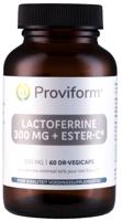 Lactoferrine puur 300mg + ester C 60 Vegetarische capsules
