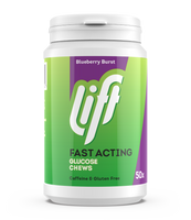Lift Fast Acting Glucose Kauwtabletten - Bosbes - thumbnail