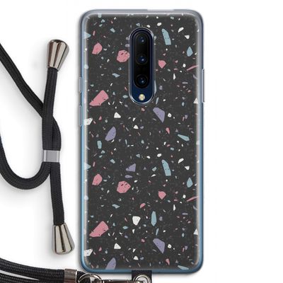 Terrazzo N°16: OnePlus 7 Pro Transparant Hoesje met koord