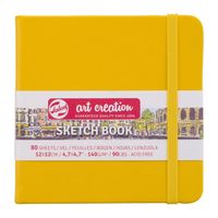 Royal Talens Art Creation Schetsboek Golden Yellow - 12 x 12 cm - 140 gram