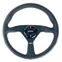 Race stuurwiel OCC Motorsport OCCVOL014 Zwart Leer 350 mm