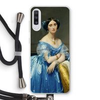 Eleonore: Samsung Galaxy A70 Transparant Hoesje met koord