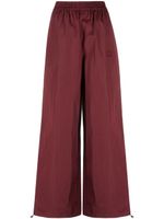 ROTATE BIRGER CHRISTENSEN pantalon palazzo à taille élastique - Rouge - thumbnail