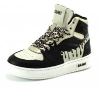 BAM!Shoes B1665 hoge sneaker Zwart BAM03 - thumbnail