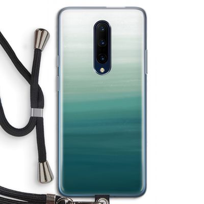 Ocean: OnePlus 7 Pro Transparant Hoesje met koord