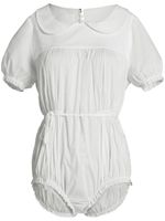 Maison Margiela body en coton à coutures signature - Blanc - thumbnail