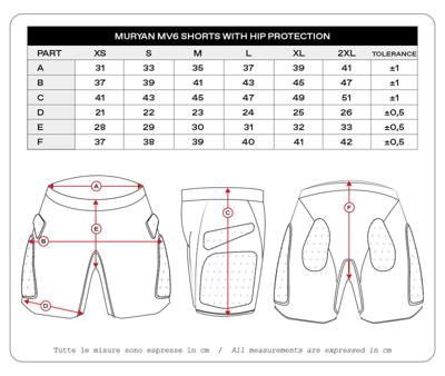 UFO PLAST protector broek "muryan mv6 protector pants ufo muryan mv6 black gr. m