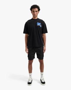 Croyez Homme Botanique T-shirt Cr2-ss25-14 Print T-shirts 778 Black/cobalt