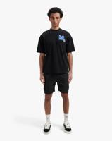 Croyez Homme Botanique T-shirt Cr2-ss25-14 Print T-shirts 778 Black/cobalt